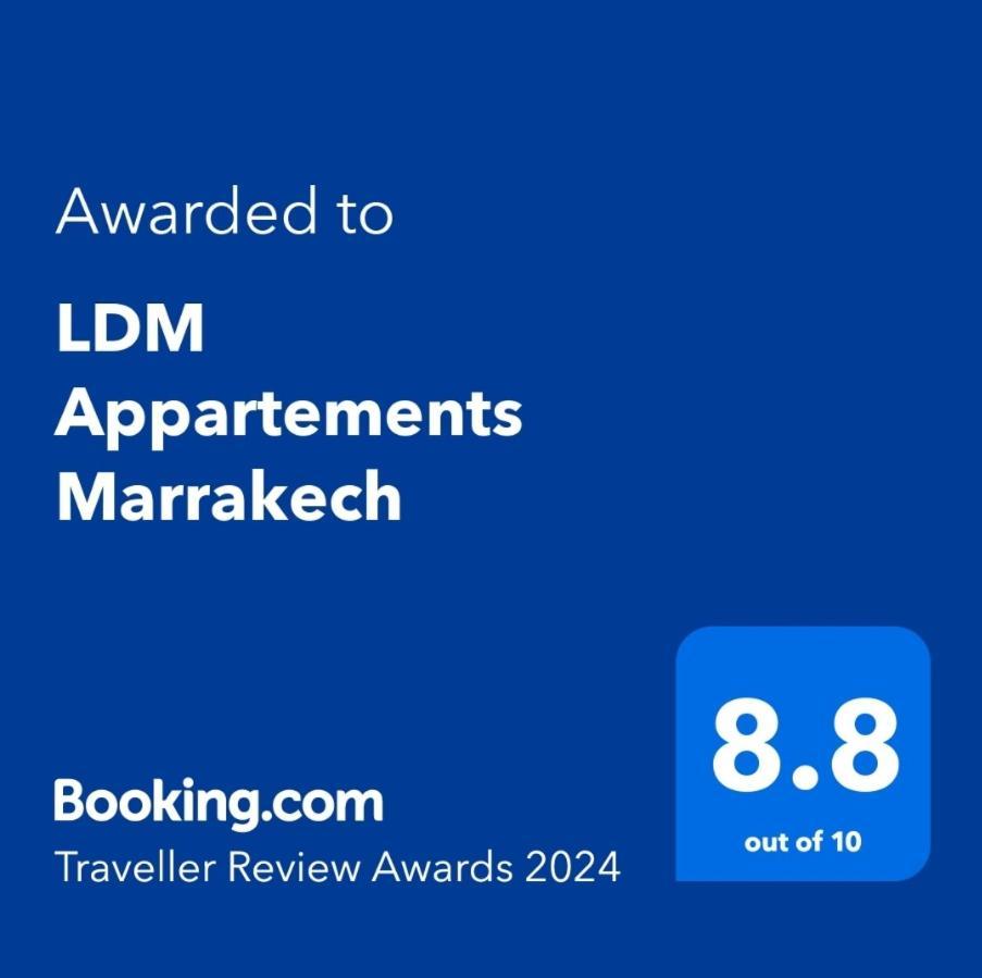 Ldm Appartements Marrakech مراكش المظهر الخارجي الصورة
